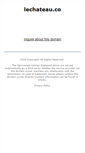 Mobile Screenshot of lechateau.co